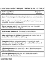 Load image into Gallery viewer, 1 Case of 115 Units - Pocket Hand Sanitizer - Lemon Breeze